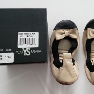 Yosi Samra Girls Foldable Flat - classy & elegant